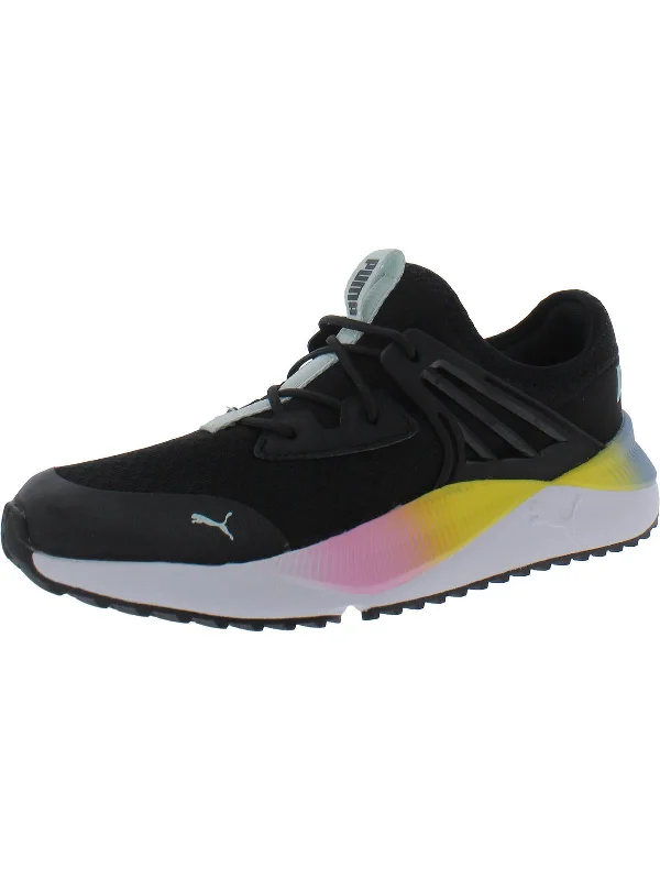 Pacer Future Rainbow  Girls Slip On Comfort Running Shoes