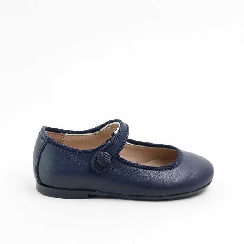 PAPANATAS NAVY LEATHER MARY JANE [FINAL SALE]