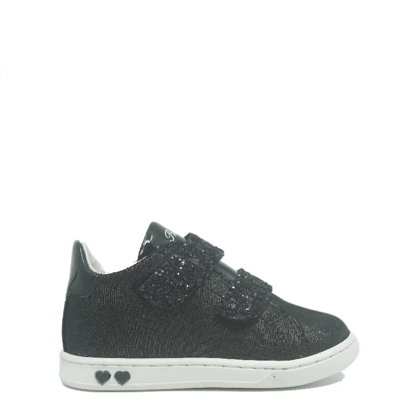 Primigi Black Sparkle Velcro Baby Sneaker