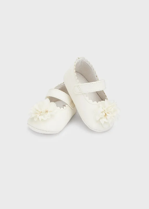 Shoes With Flower Newborn Girl | Mayoral