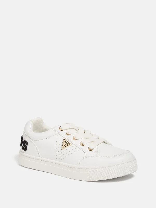 Sofya Logo Platform Sneakers