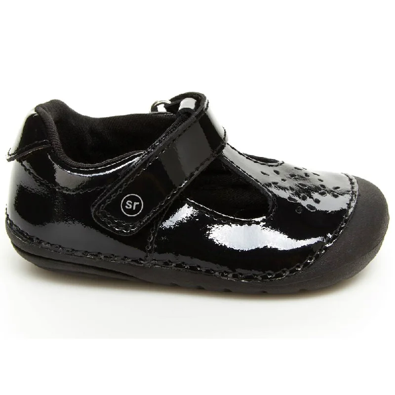 Stride Rite Black Amalie Soft Motion Mary-Jane Baby/Toddler Shoe