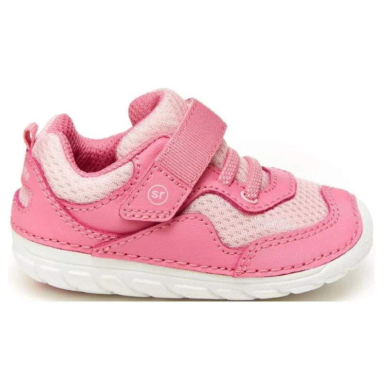 Stride Rite Pink Rhett Soft Motion Baby Sneaker