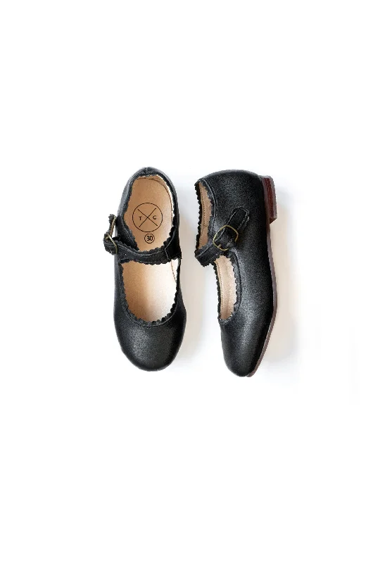 TANNERY & CO BLACK LEATHER MARY JANE [FINAL SALE]