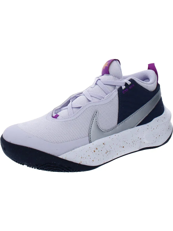 Team HustleD 10  Girls Basketball Gym Athletic and Training Shoes