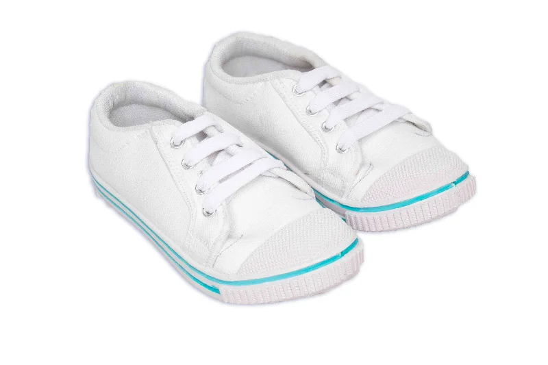 Tennis School Shoe (White 9-13 Yrs) 99768