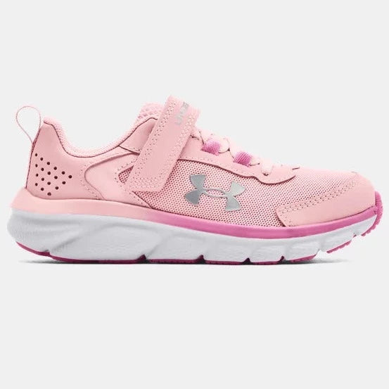 Under Armour Prime Pink/Flamingo/Metallic Silver Assert 9 Children’s Sneaker