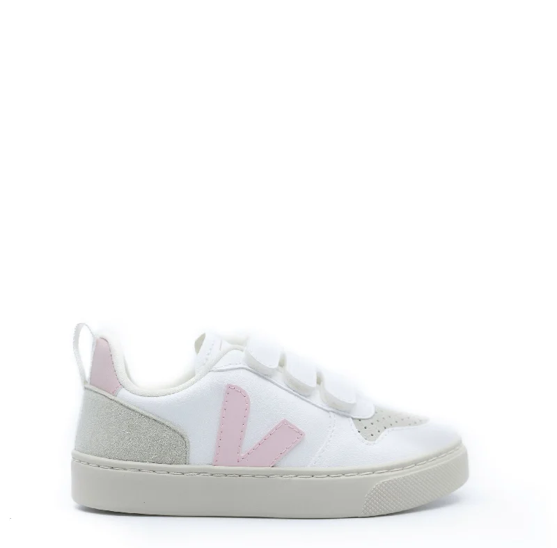 Veja White Petale Velcro Sneaker