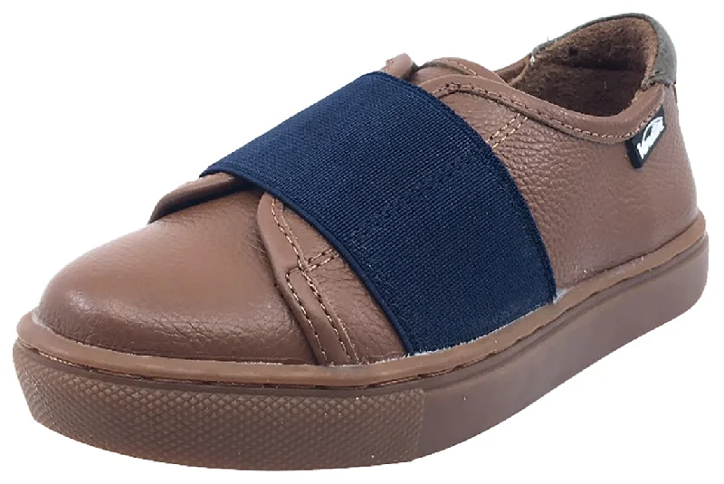 Venettini Boy's Dark Tan Zane Slip-On Sneaker