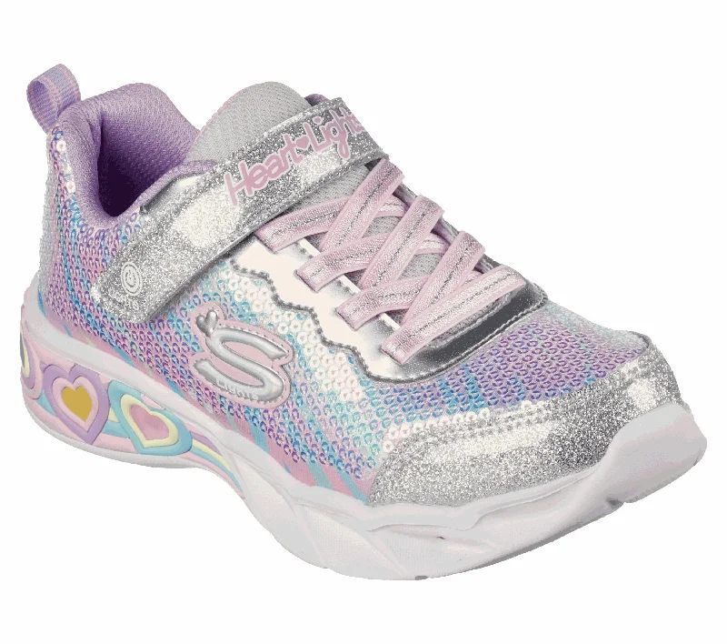 Youth Girls' Sweetheart Lights Let's Shine Sneaker | Skechers